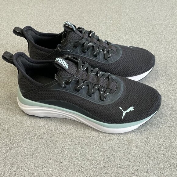 NWOB Puma Women's Size 6.5 SoftFoam+ Black Sneakers - Picture 1 of 8